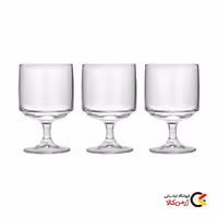 بستنی خوری سه عددی شیشه ای شیک برند پاشاباغچه | فروشگاه ژرمن کالا