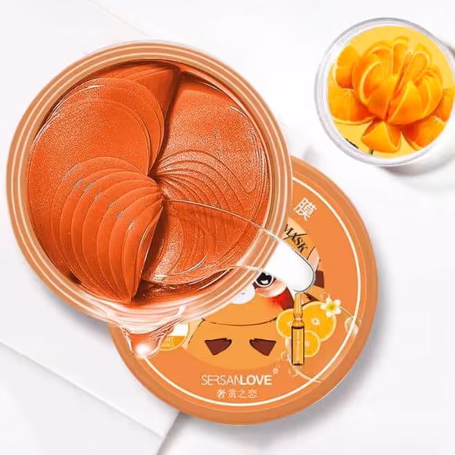 ماسک زیر چشم سرسان لاو مدل پرتقال بسته 60 عددی