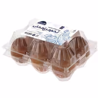 تخم مرغ محلی  6عدد   مزرعه طلایی