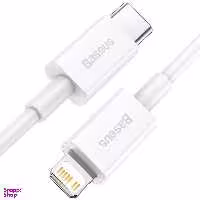 کابل تبدیل USB-C به لایتنینگ باسئوس مدل CATLYS-02 طول 25 سانتی‌ متر