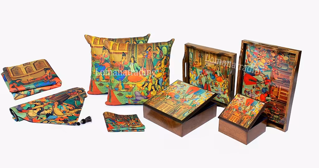 پک دکوراتیو با طرح قاجار لومانو