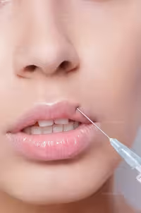 عکس تزریق ژل لب | گرافیک با طعم تربچه