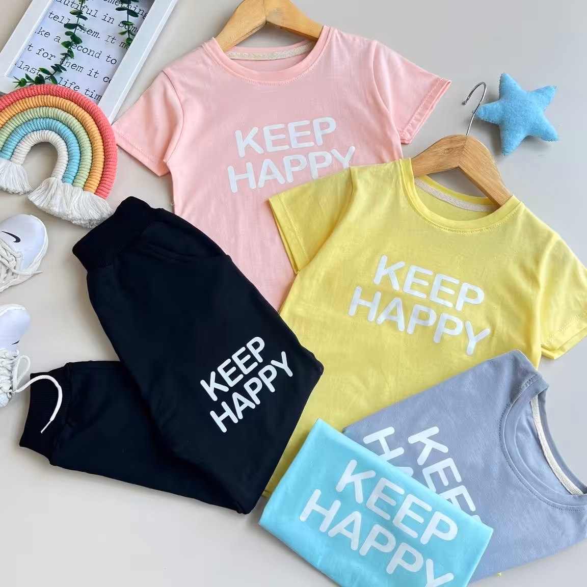 تیشرت شلوار اسپرت کد 3170 سایز 40 تا 55 مناسب 2 تا 9 سال 