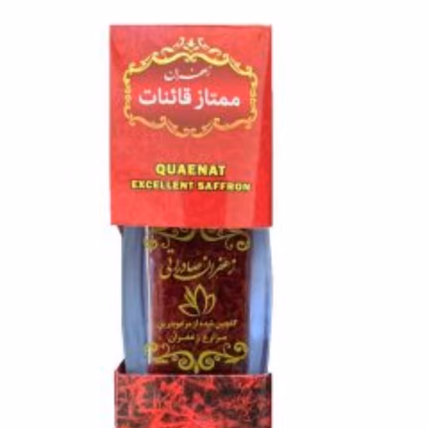 زعفران سوپر نگین یک مثقال شیشه ای