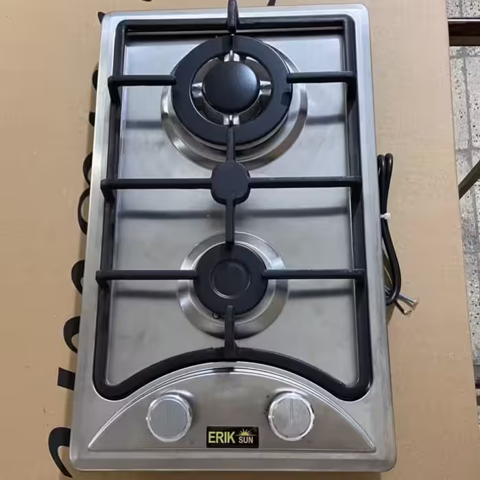 گاز استیل اریکسان دوشعله (پس کرایه)