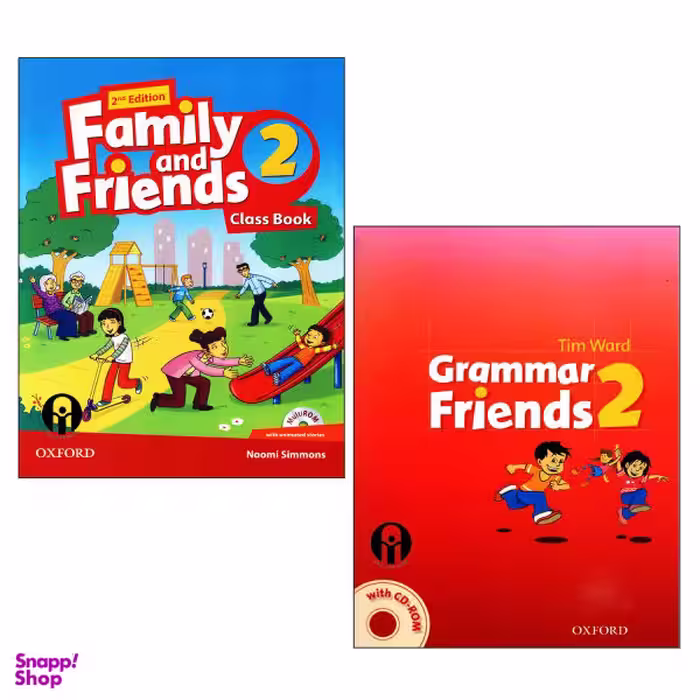 کتاب Family and Friends 2 اثر Naomi Simmons And Tim Ward انتشارات الوندپویان دو جلدی