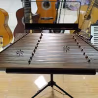 سنتور پنج مهر ویژه درویش چوب گردو سیم المانی با تمام متعلقات  