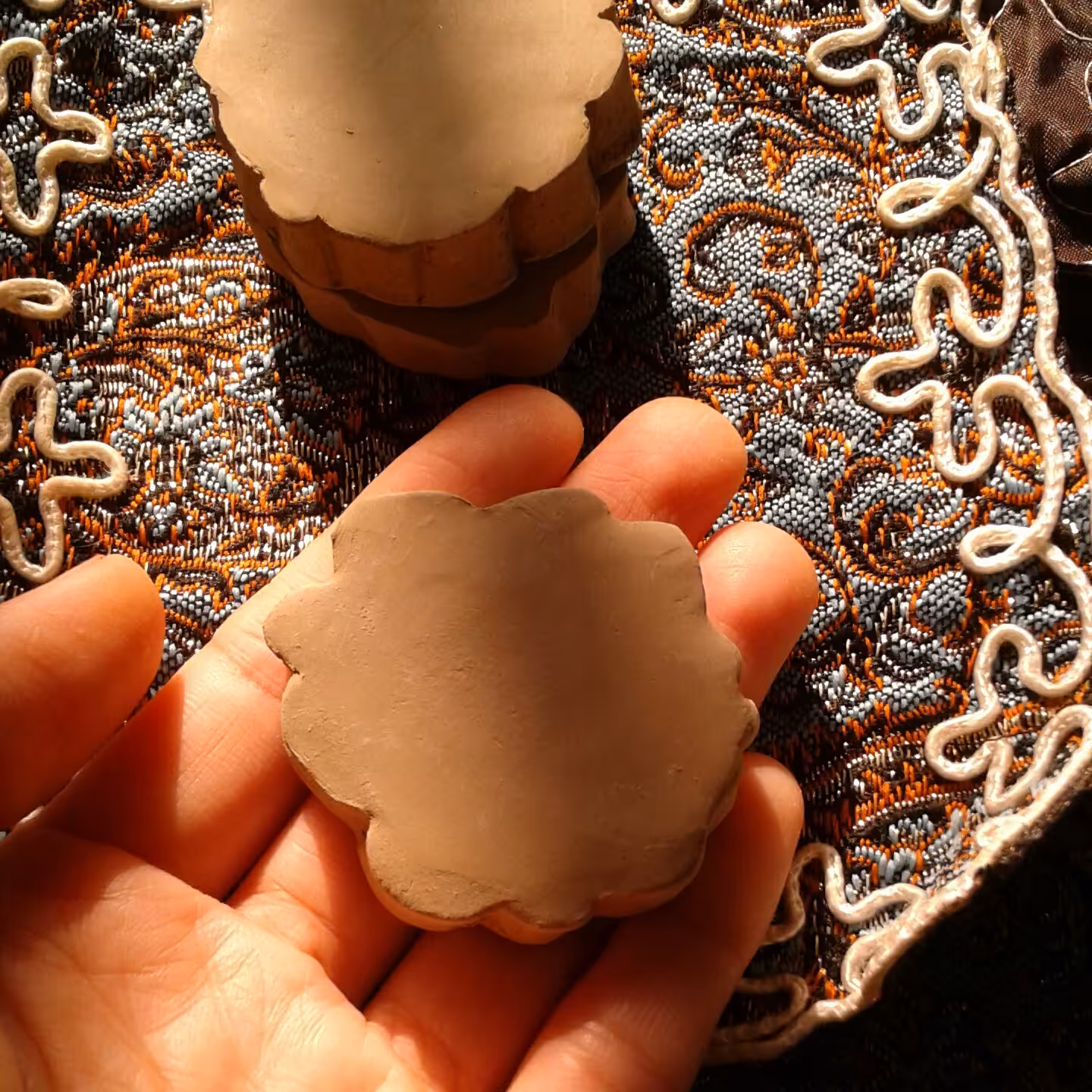 مهر نماز طرح گل بسته 10عددی