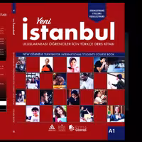 کتاب آموزش زبان ترکی ینی استانبول  yeni istanbul a1 با کتاب تمرین