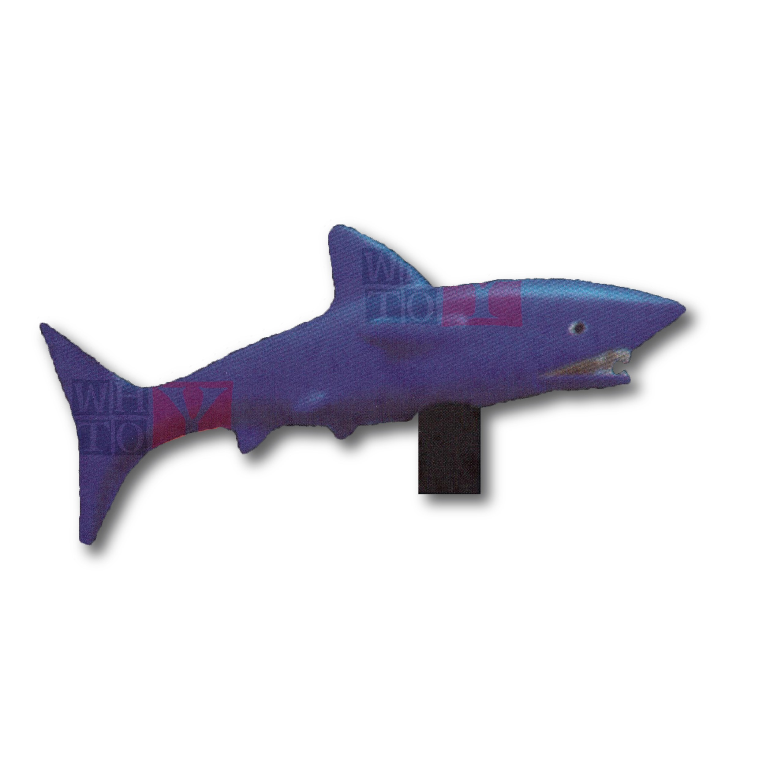 المان عروسکی دلفین وزن 7 کیلوگرم ( کد محصول W412)( قطعات پلی اتیلن)