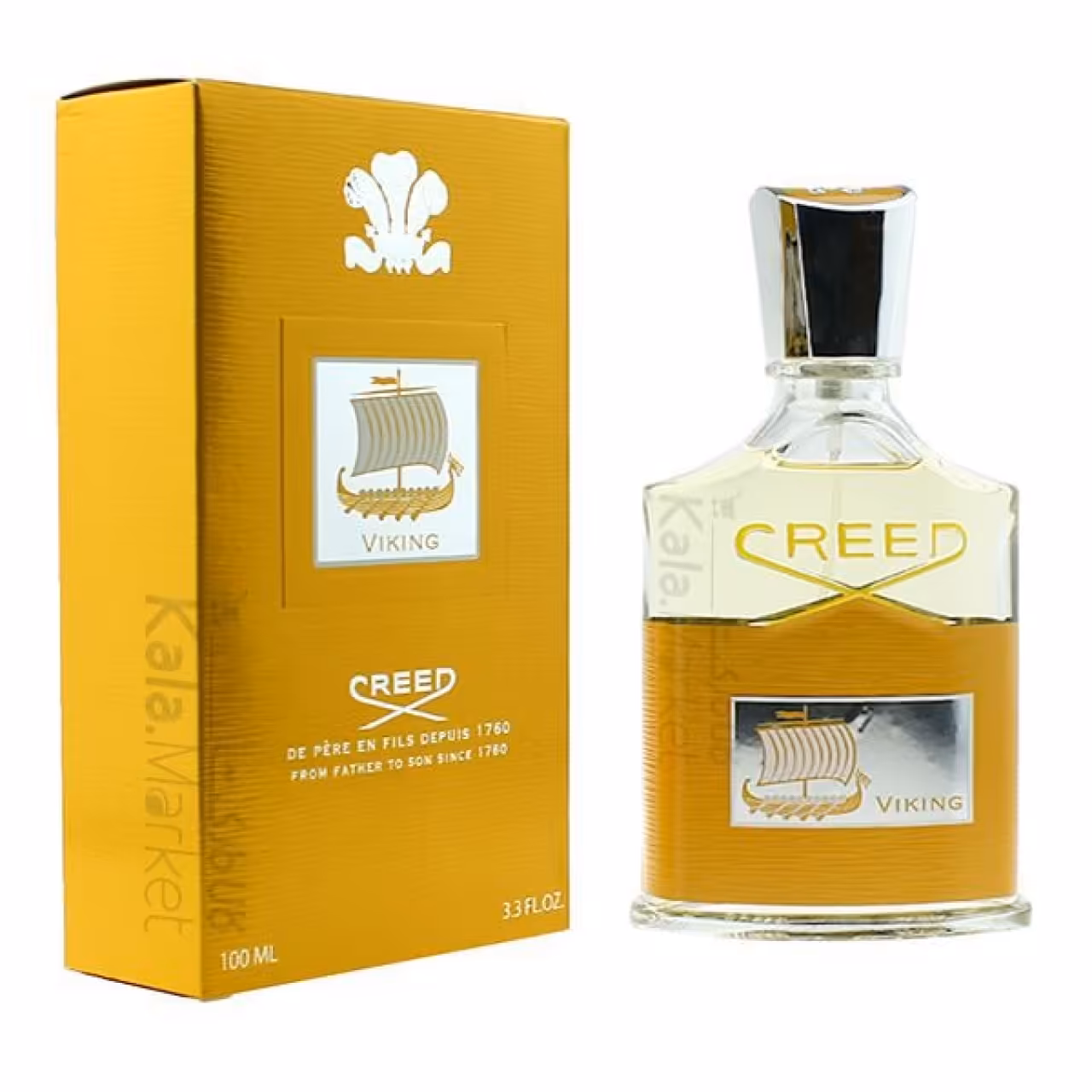 ادو پرفیوم کرید مدل وایکینگ زرد مردانه 100 میل