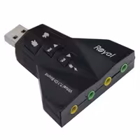 کارت صدا USB مدل  7.1 موشکی