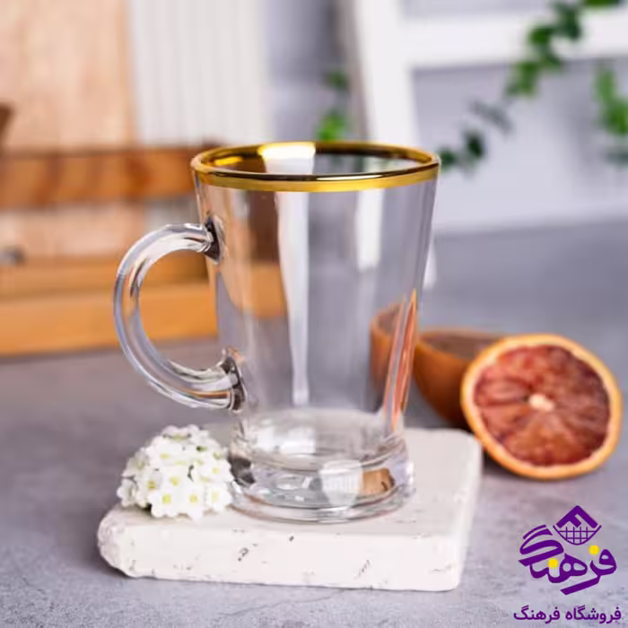 فنجان چین هایبلی بلینک مکس 97 لب طلا