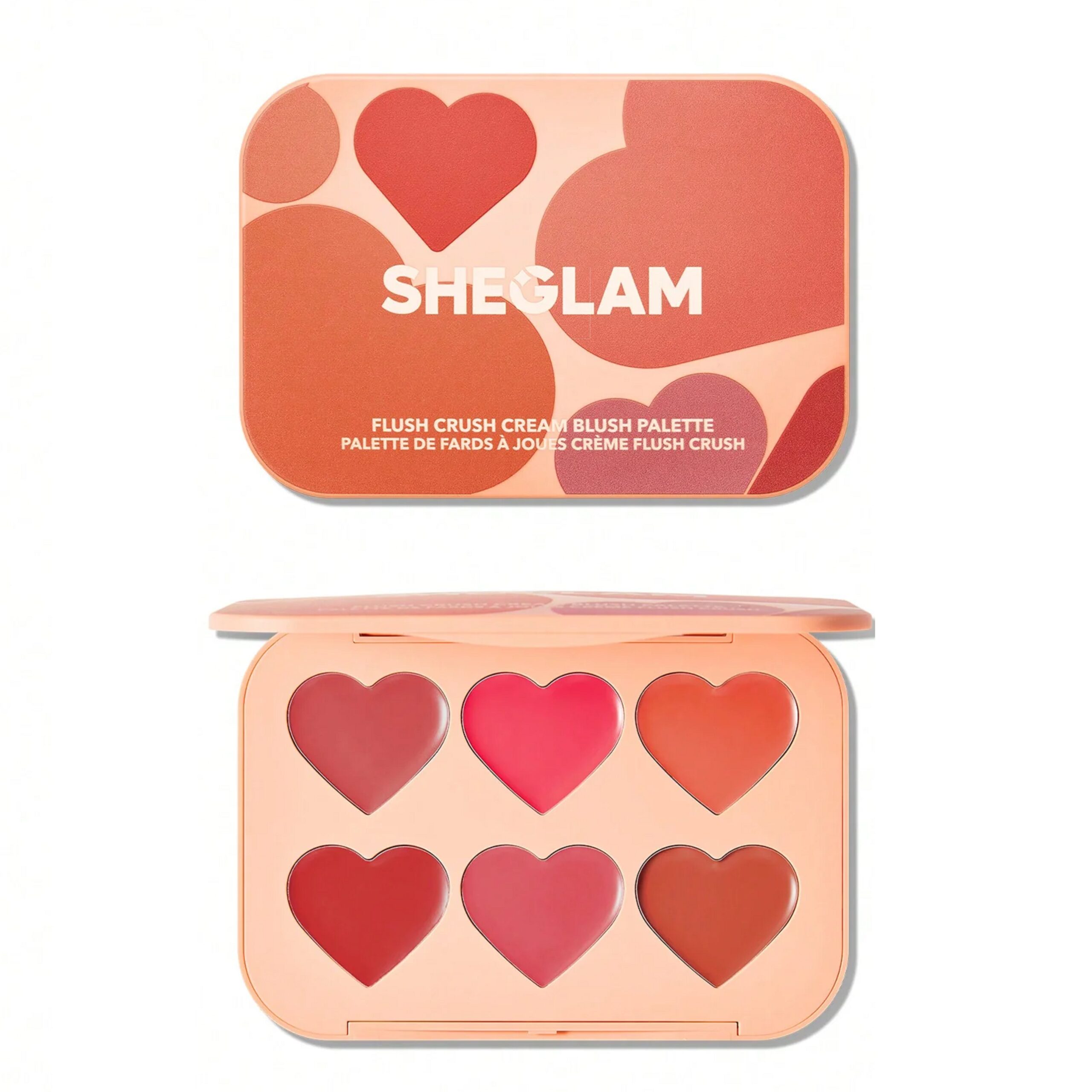 پالت رژگونه کرمی شیگلم Sheglam رنگ cottage core garden