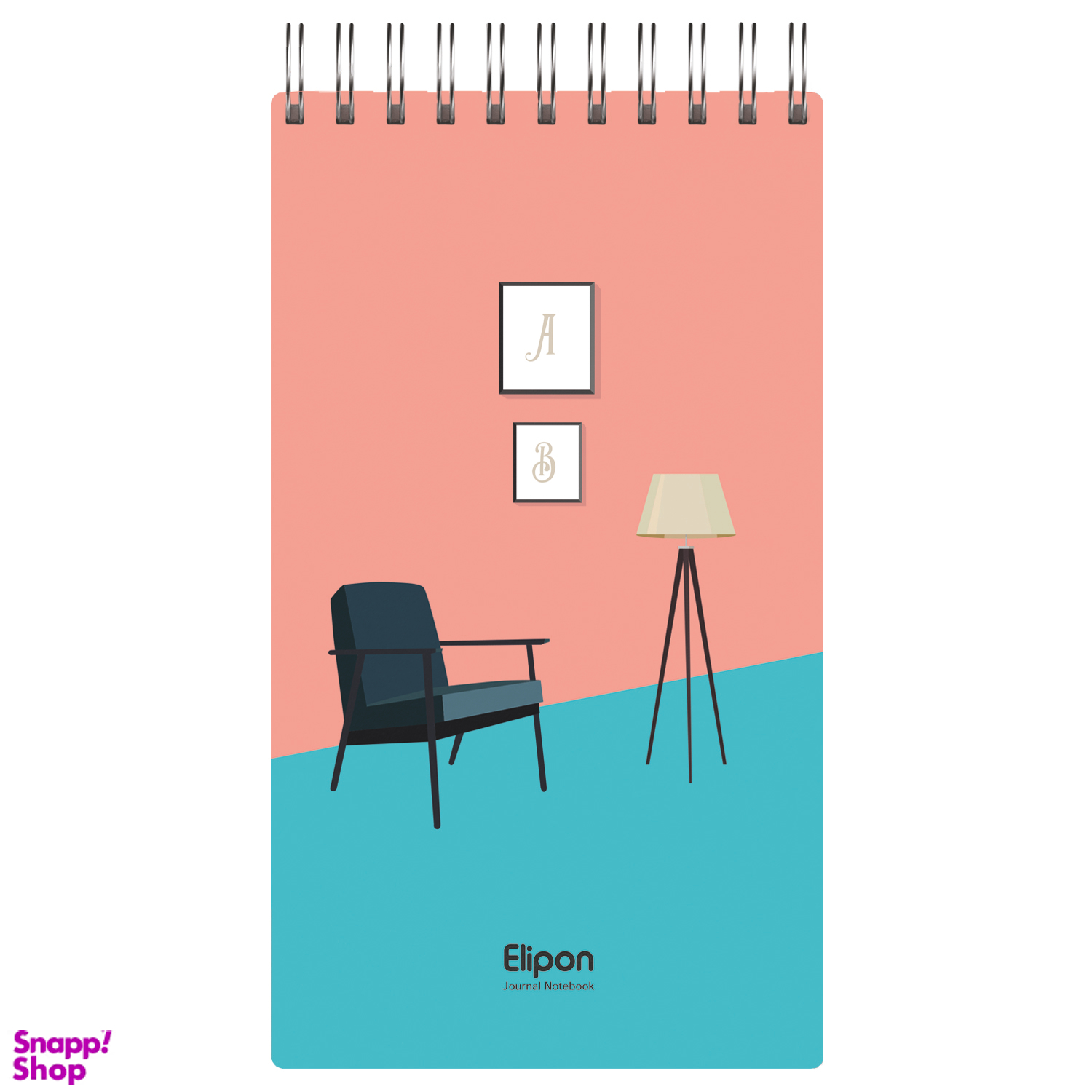 دفتر یادداشت 80 برگ الیپون کد 2646252