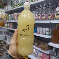آبلیمو خالص خانگی درجه یک بازار یک لیتری 