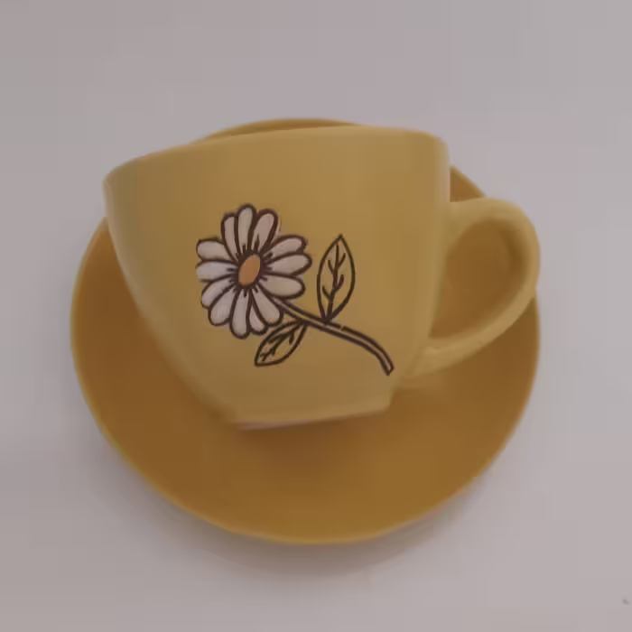 فنجان و نعلبکی یک نفره 