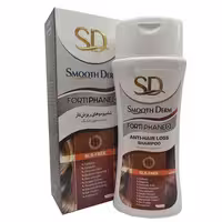 قیمت خرید اینترنتی شامپو ریزش مناسب موهای خشک اسموت درم (smooth derm ) | فارموکسین