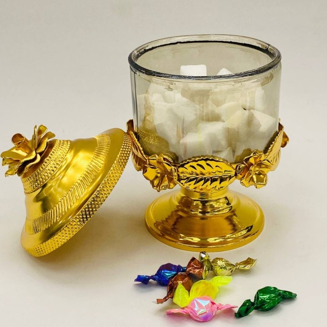 قندان پایه دار گلبرگ