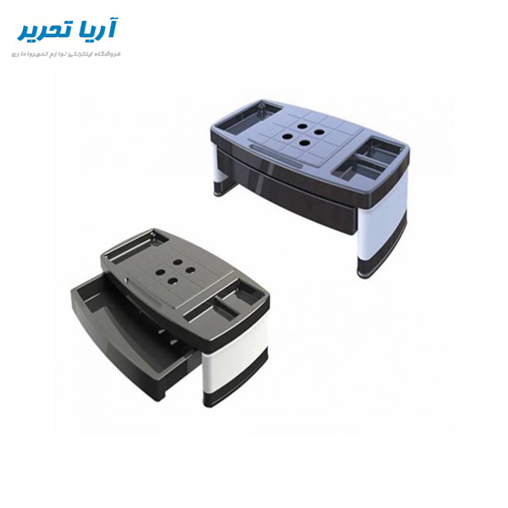 میز مانیتور کشودار سنا پلاستیک مدل 818