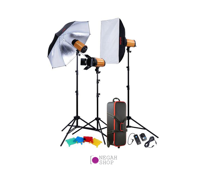 کیت فلاش استودیویی Godox Smart 250