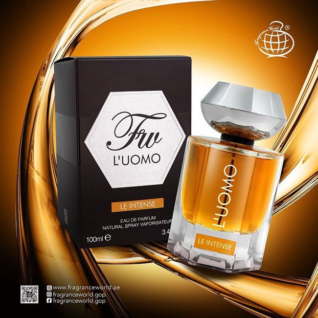 ادکلن مردانه ایو سن لورن لهوم اینتنس فرگرانس فراگرنس ورد (Fragrance World Yves Saint Laurent LHomme Intense)
