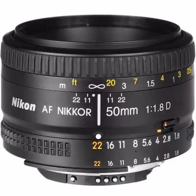 لنز نیکون مدل AF 50mm f/1.8D