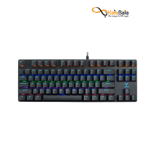 خرید و قیمت صفحه کلید گیمینگ باسیم رپو مدل V500PRO-87 (2023) • سوئیچ آبی