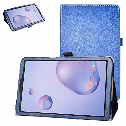 کیف محافظ تبلت سامسونگ (آبی) Book Cover Samsung Galaxy Tab A 8.4 2020 T307