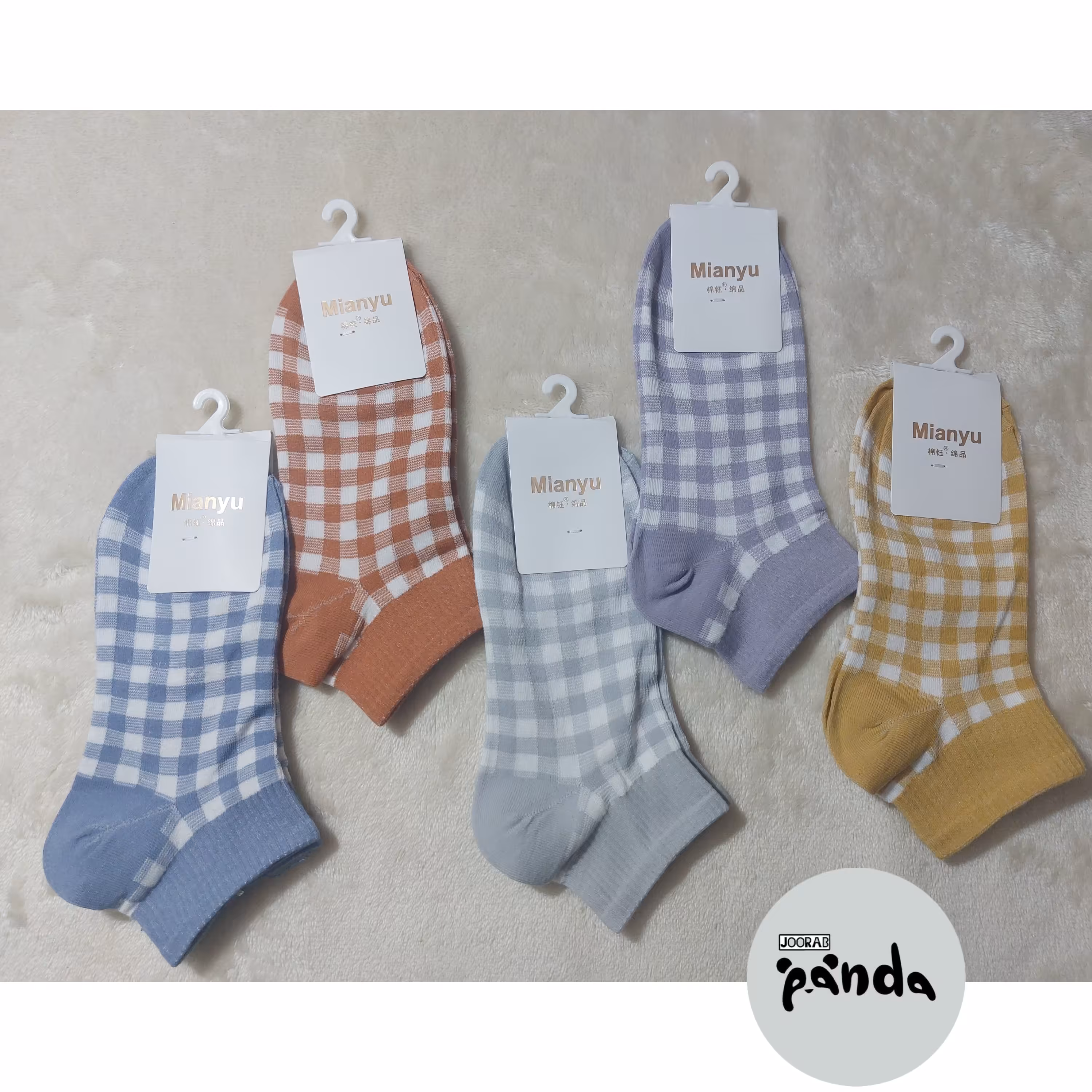 جوراب  رنگی شطرنجی اسپرت مچی مناسب بزرگسال