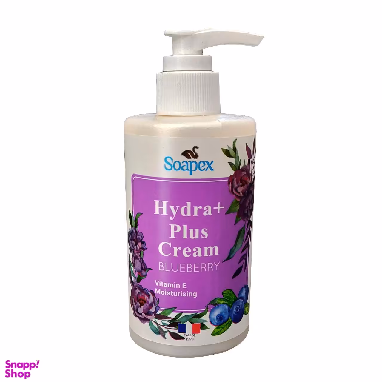 کرم آبرسان سوپکس (Soapex) مدل Blueberry حجم 250 میلی‌ لیتر
