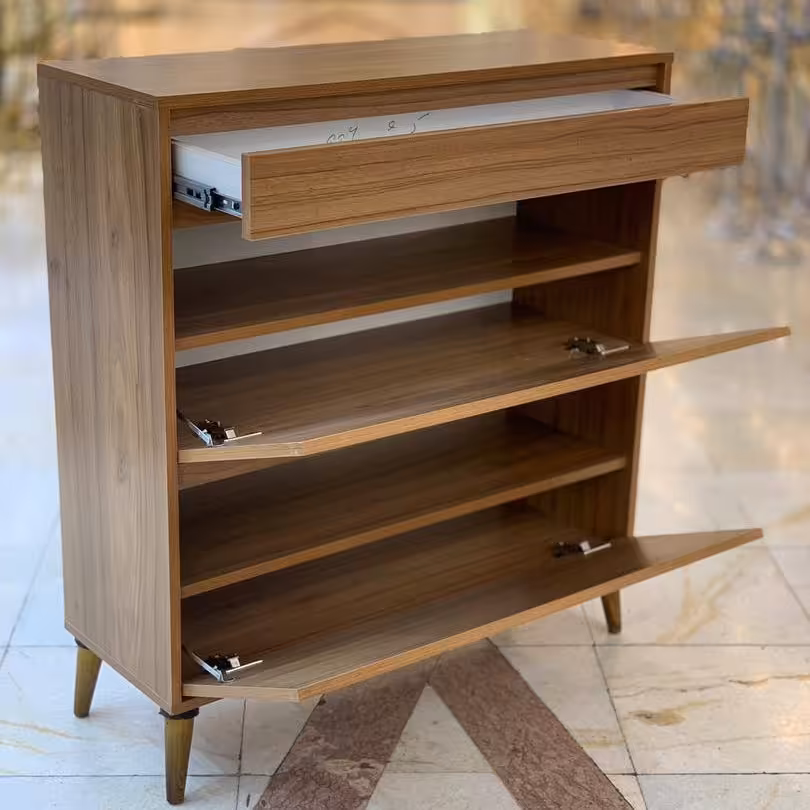 جاکفشی کد006 جنس ام دی اف ملامینه هزینه ارسال به عهده مشتریوپس کرایه 