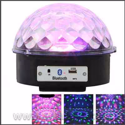 اسپیکر و رقص نور نیم کره بزرگ magic ball
