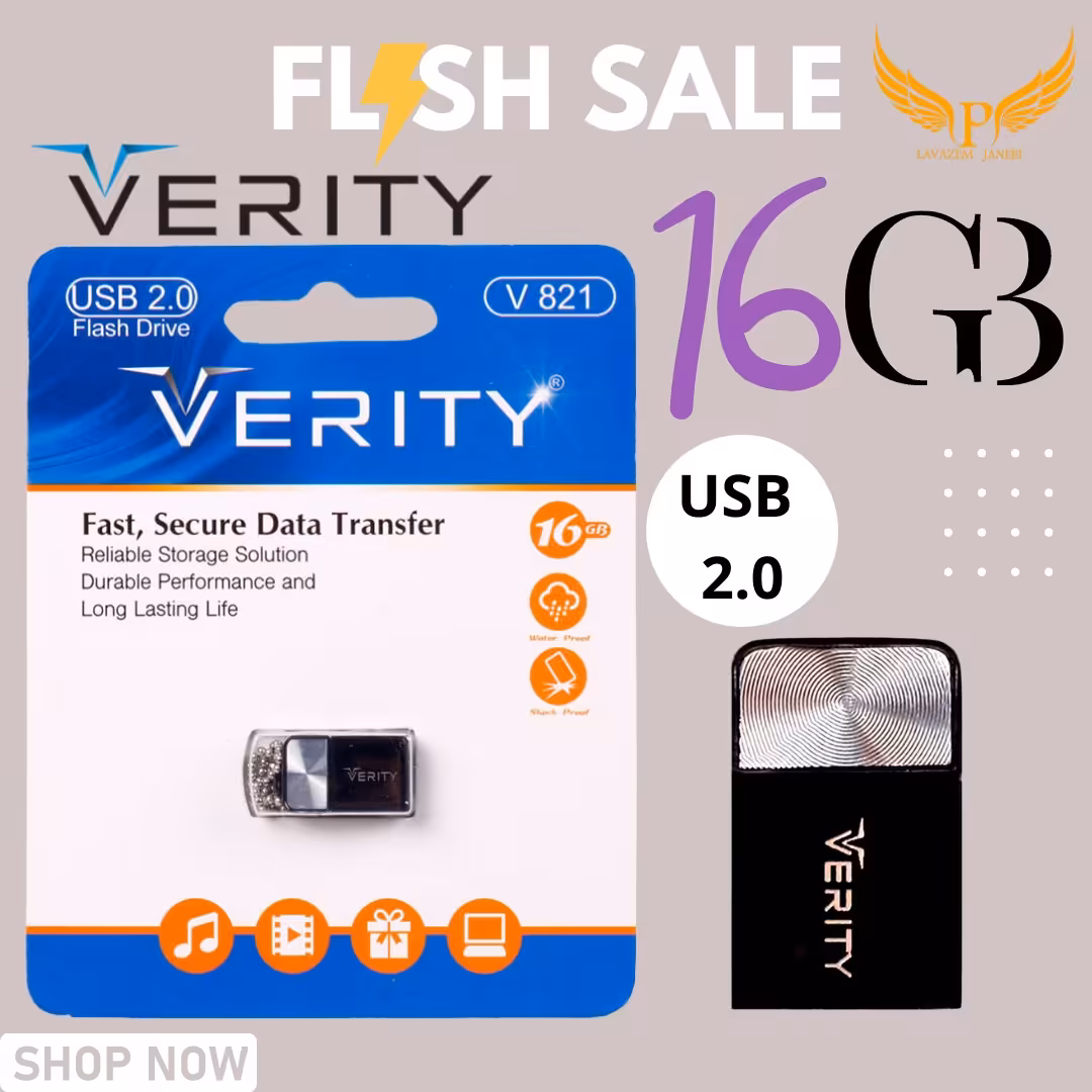 فلش 16 گیگ ورتی فلزی