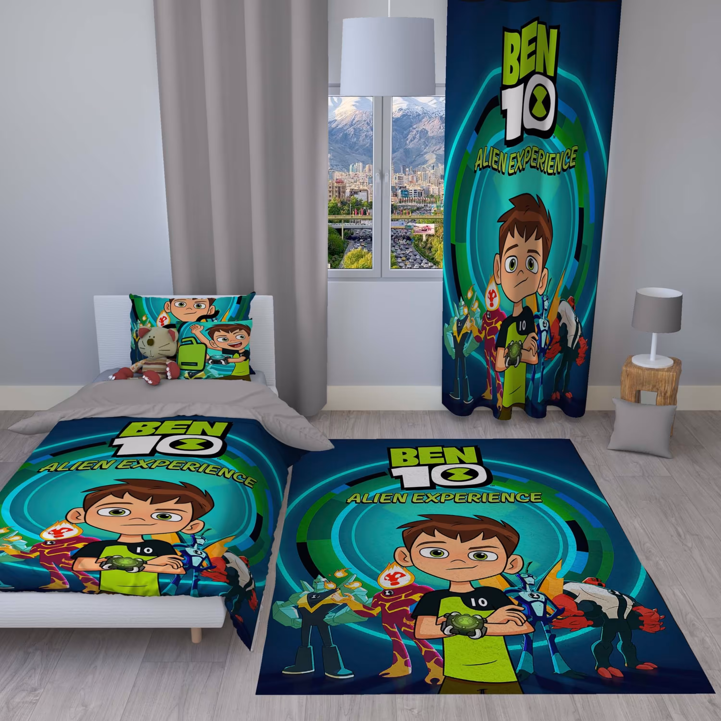 سرویس روتختی مدل 127 یک نفره 4 تکه سایز 140x230