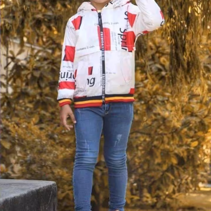 سویشرت کاپشن اسپرت پسرانه دخترانه داخل خز 