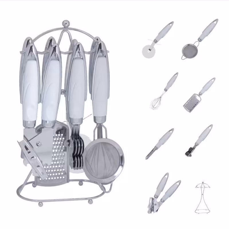 سرویس ابزار 8 پارچه مارک وینکس.رنگ سفید 