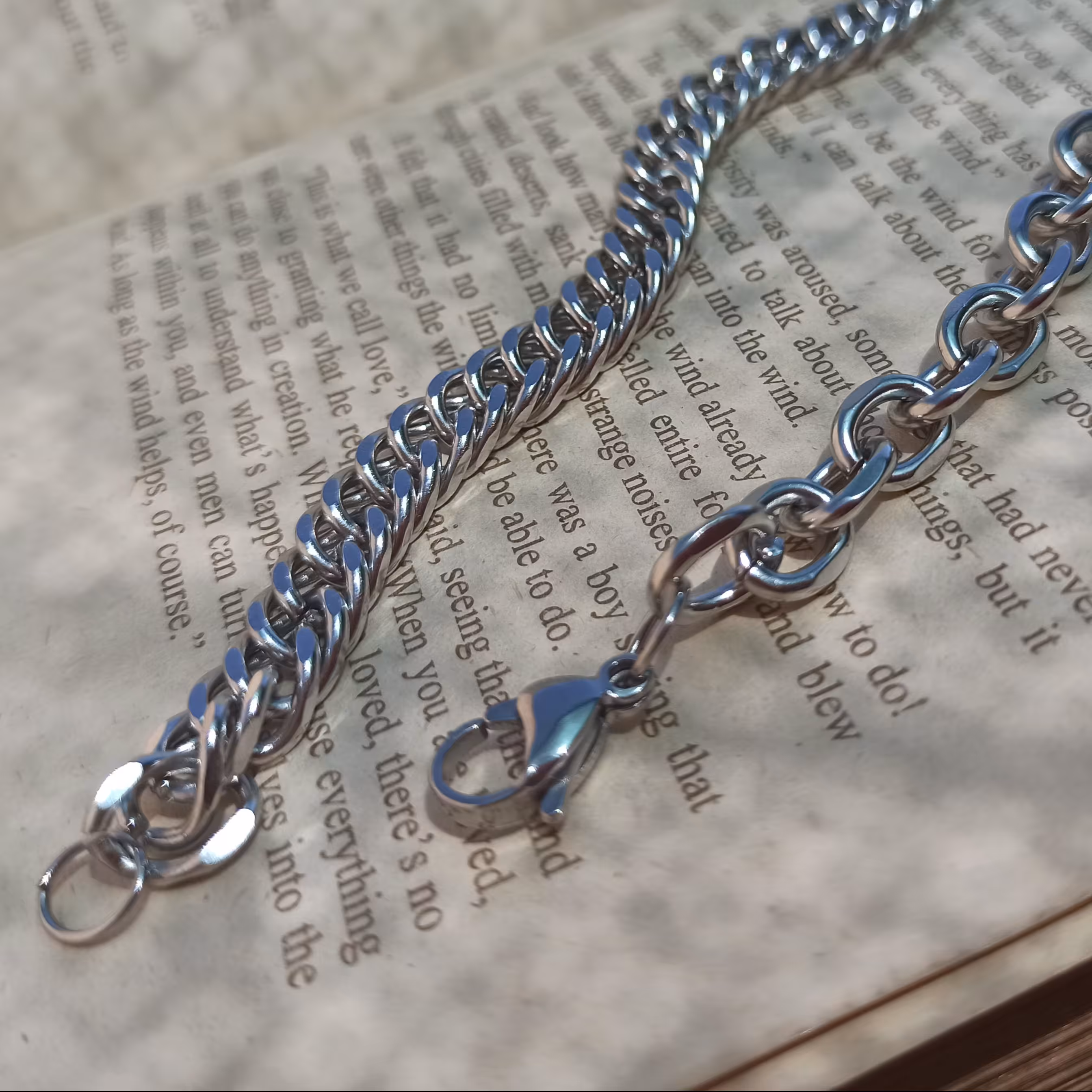 دستبند کارتیر و زنجیر رولو