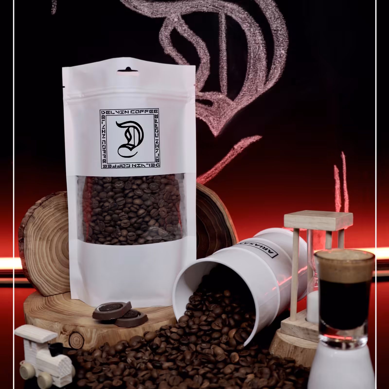 دان قهوه اسپرسو میکس 50-50  (100 گرم)