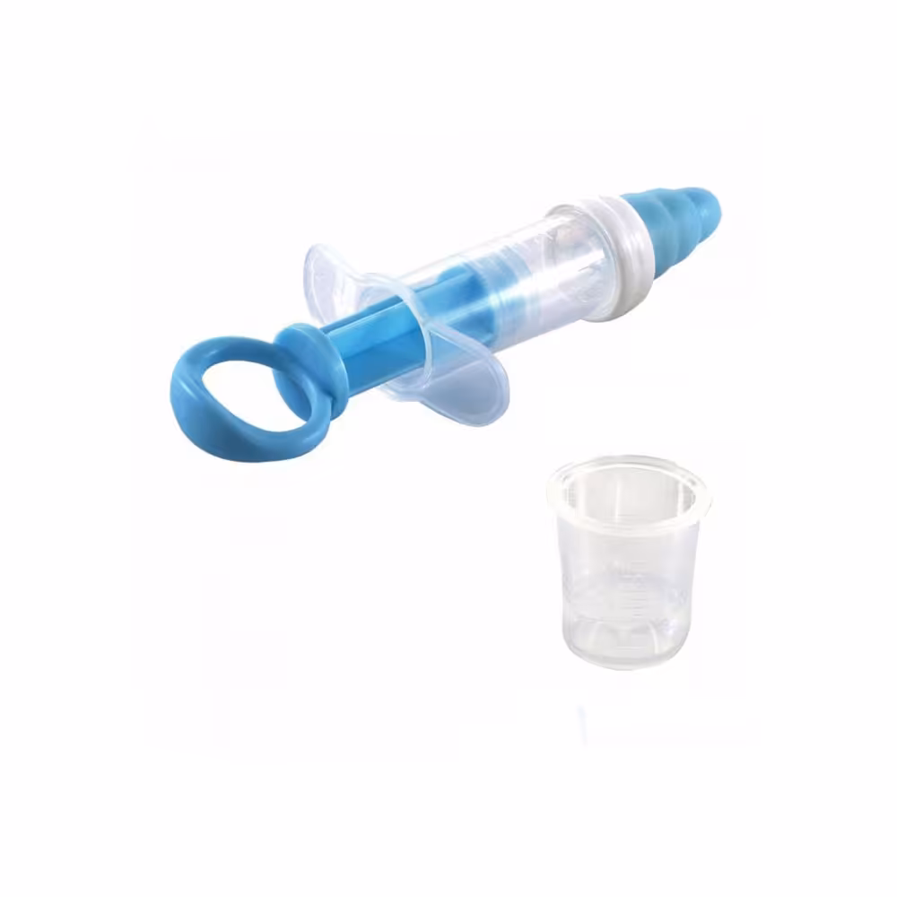 سرنگ داروخوری 0  ماه نابی NUBY آبی