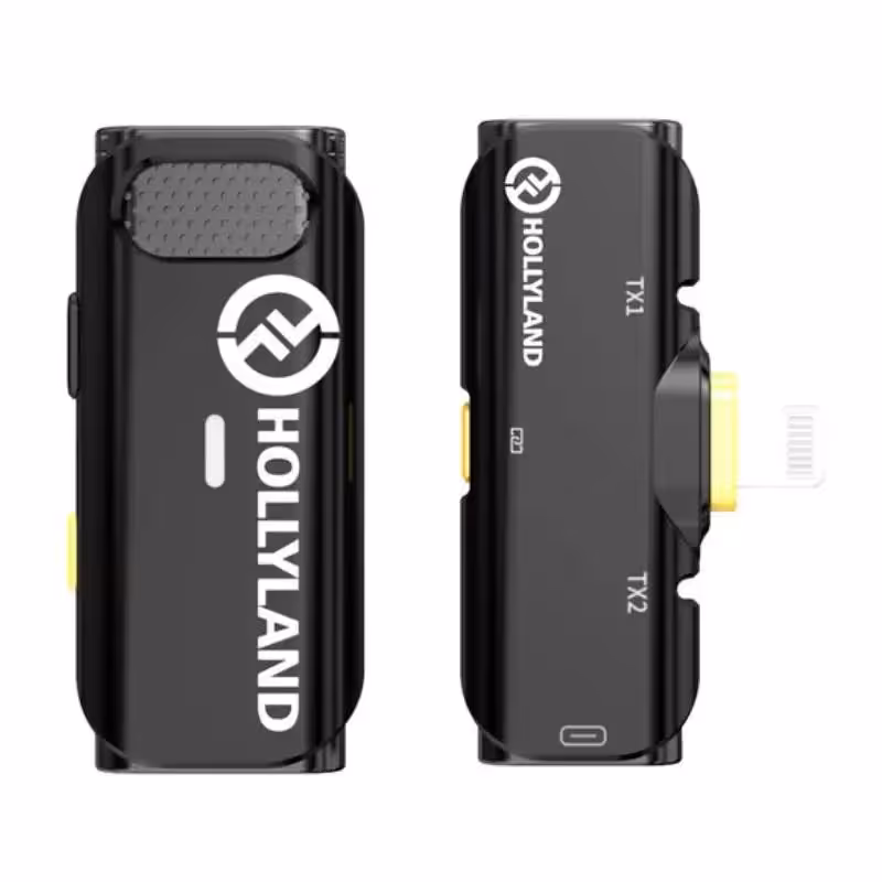 میکروفون یقه ای بی سیم هالی لند  Hollyland Lark C1 Solo Wireless Microphone for Lightning