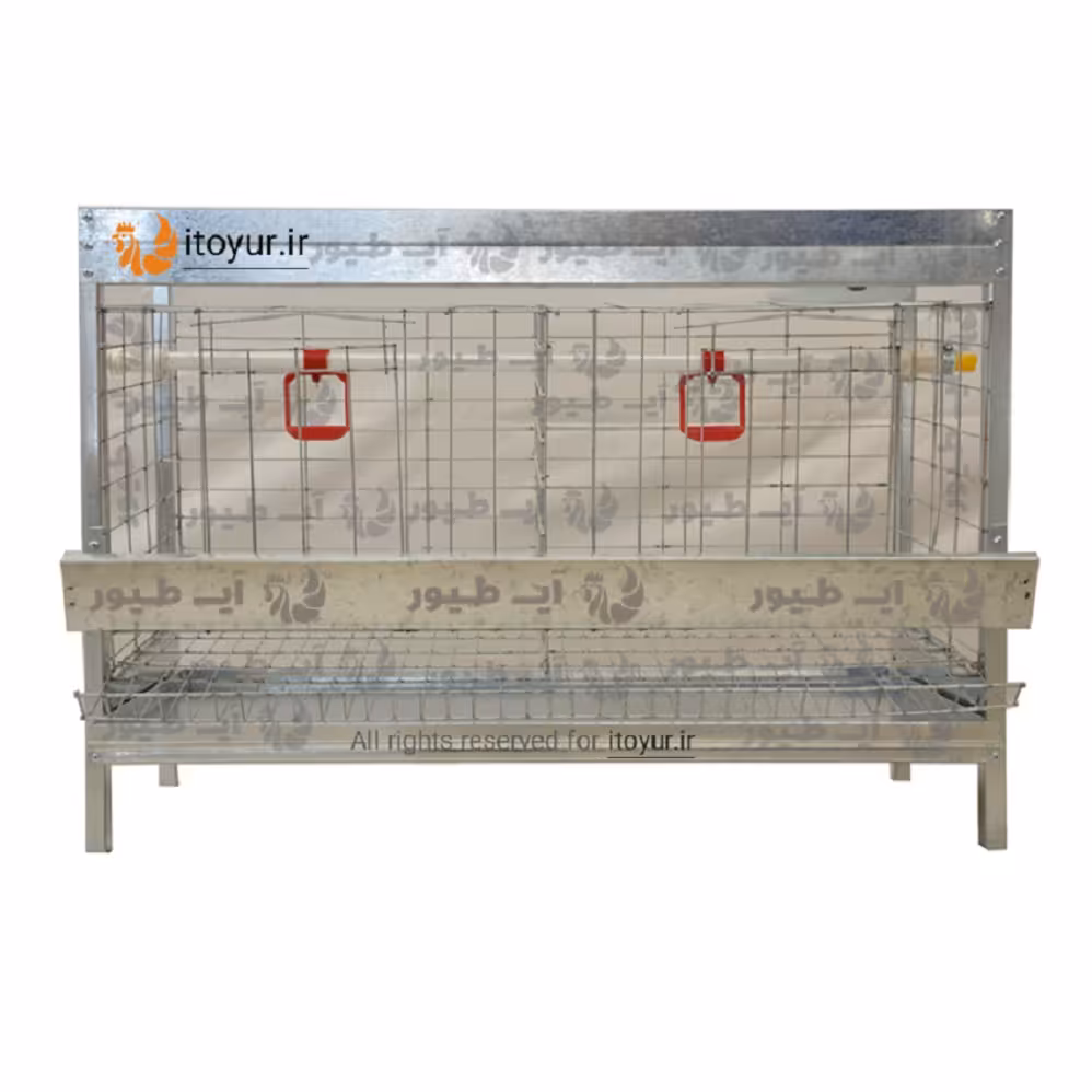 قفس مرغ تخمگذار  (1 طبقه) ..ارسال رایگان..