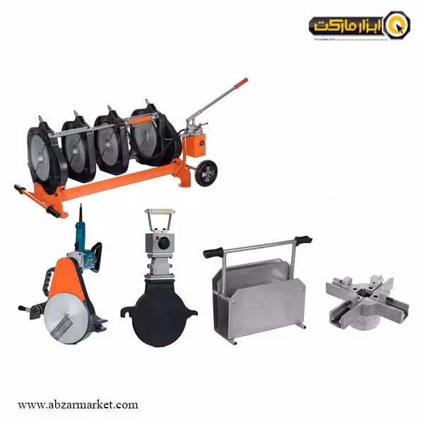 دستگاه جوش پلی اتیلن نیمه هیدرولیک پویا صنعت مدل 63-200