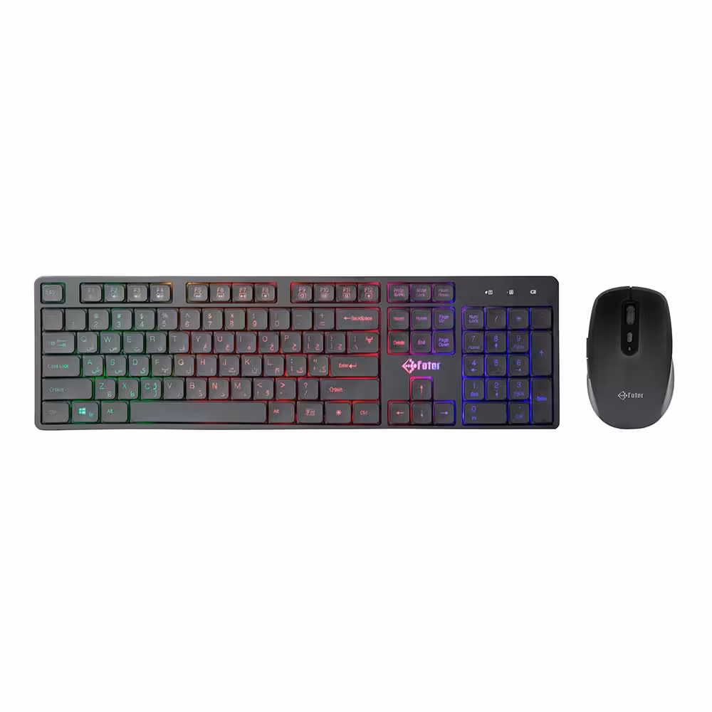 کیبورد و ماوس بی سیم فاطر مدل FATER CWR-7000B