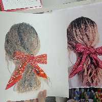 نقاشی هایپررئال دختر