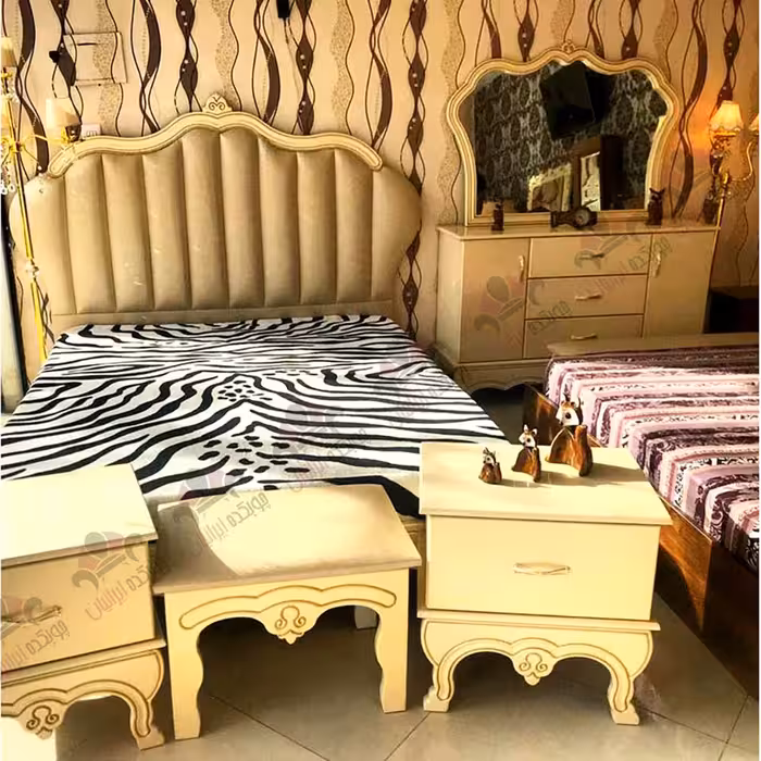 سرویس خواب دو نفره اسپرت و ساده مدل آرین