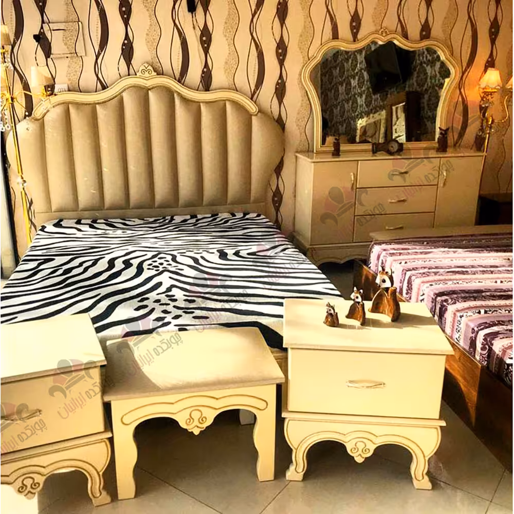 سرویس خواب دو نفره اسپرت و ساده مدل آرین