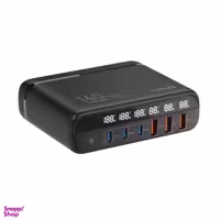 شارژر رومیزی 140 وات الدینیو مدل GaN A6140C