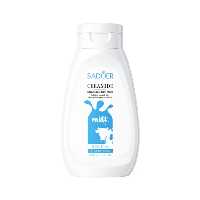 نمک بدن شیر گاو سادور | SADOER Ceramide Organic Pure Milk Scrub شفاف کننده، لایه‌بردار ملایم و نرم‌کننده پوست بدن