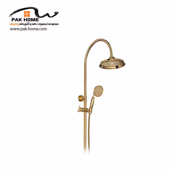 علم دوش شودر مدل لوبک (طلایی)